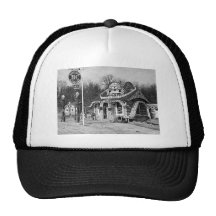 Gas Station & Tourist Cabins Vintage Missouri Hats