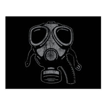 gasmask4a postcards