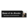 Gasmask-Fashion-Fetish, Danse of the Macabre, w... Bumper Sticker