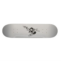 gasmask skateboard customisable