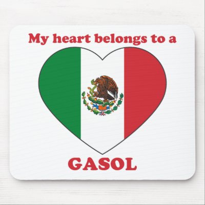Gasol Mouse Mat by ValentinesDayTshirts