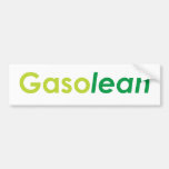 Gasolean Bumper Sticker