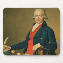 Gaspard Meyer  or The Man in the Red Waistcoat Mousepads