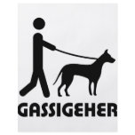 Gassigeher dog walker hund custom flyer