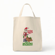Gastric Bypass Santa Tote Bag