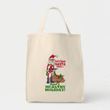 Gastric Bypass Santa Tote Bag