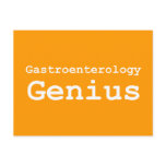 Gastroenterology Genius Gifts Postcard