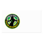 Gastroparesis Boxing Girl Business Card Template