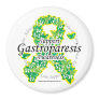 Gastroparesis Butterfly Ribbon Fridge Magnets