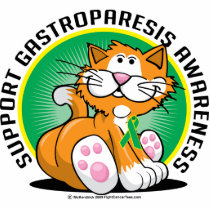 Gastroparesis Cat Photo Cutout