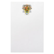 Gastroparesis Cross & Heart Stationery Design