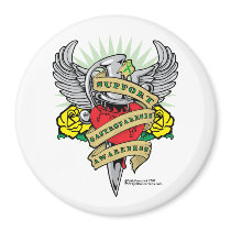 Gastroparesis Dagger Refrigerator Magnets