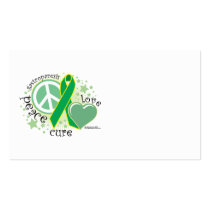 Gastroparesis Peace Love Cure Business Card Templates