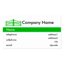 Gate Business Card Design