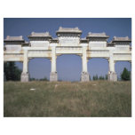 Gate, Ming Imperial Tombs, north of Beijing, China Flyers