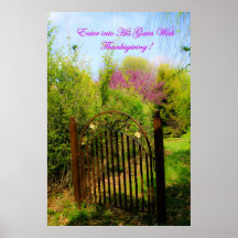 GATE OF THANKSGIVING POSTERS