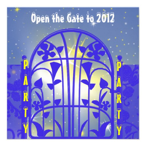 Gate to the New Year Invitation