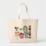 Gâteau de kawaii de thé d'Anime Sacs