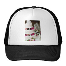 Gâteau de mariage de marguerite de Gerbera Casquette De Camionneur