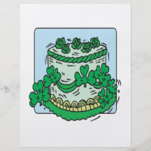 Gâteau d'Irlandais Prospectus En Couleur