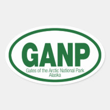 Gates of the Arctic National Park Sticker