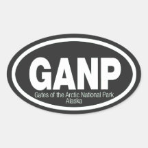 Gates of the Arctic National Park Stickers
