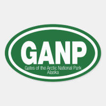 Gates of the Arctic National Park Stickers