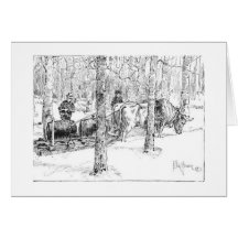 Gathering The Sap Card