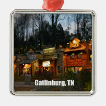 Gatlinburg, Tennessee Christmas Ornament