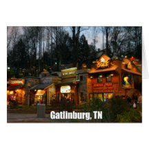 Gatlinburg, Tennessee Greeting Cards
