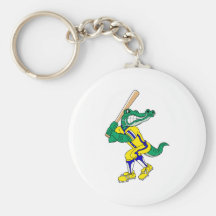 Gator Baseball Keychains