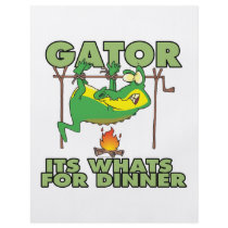 GATOR its whats for dinner funny cartoon Full Color Flyer