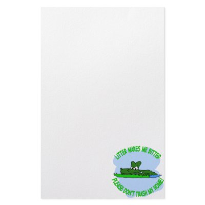 gator custom stationery by shopaholicchick