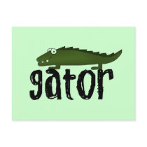 Gator T shirts and Gifts Post Card