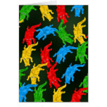 Gator Wallpaper Greeting Card