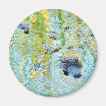 Gators Aligators Swamps Fridge Magnet