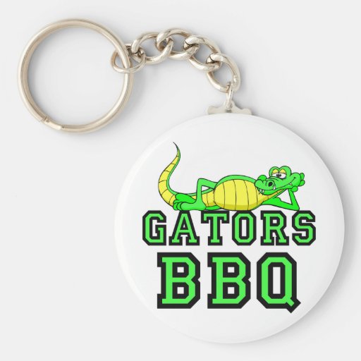Gators BBQ Key Chains