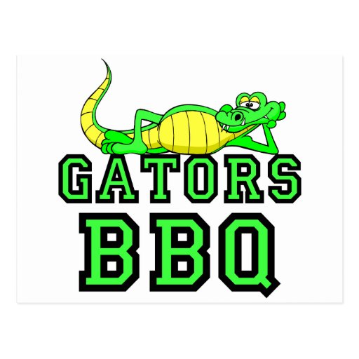 Gators BBQ Postcards