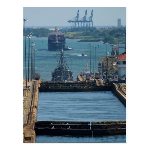 Gatun Locks 8 Post Cards