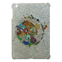Gaudi Mosaic Rose iPad Mini Cases