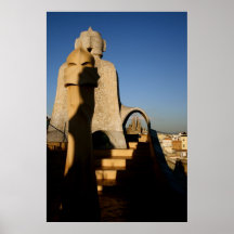 Gaudi's Masterpieces Print