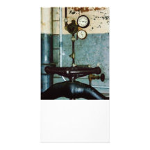 Gauges in machine Shop Picture Card