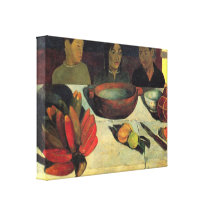 Gauguin - la vie toujours avec la banane impressions sur toile