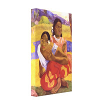 Gauguin - When are you Getting Married Canvas Print