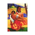 Gauguin When Are You Getting Married Canvas Wrap Gallery Wrapped Canvas