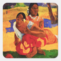 Gauguin When Are You Getting Married Stickers