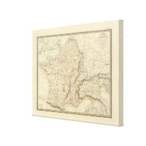 Gaul, Northern Italy, Germania Stretched Canvas Prints