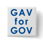 Gav for Gov Button