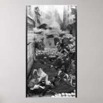 Gavroche Collecting Cartridges Poster