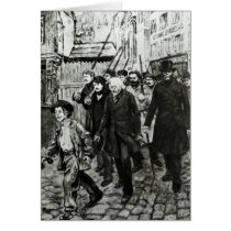 Gavroche Leading a Demonstration cards